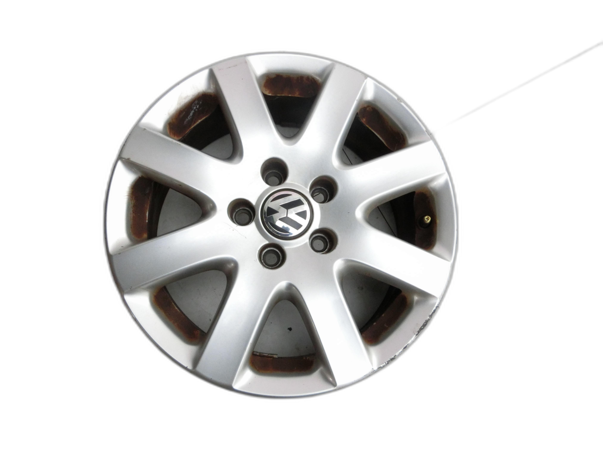 1x Aluminum rim 5X112 6.5X16Zoll ET42 VW EOS 1F 06-09 - Bild 1