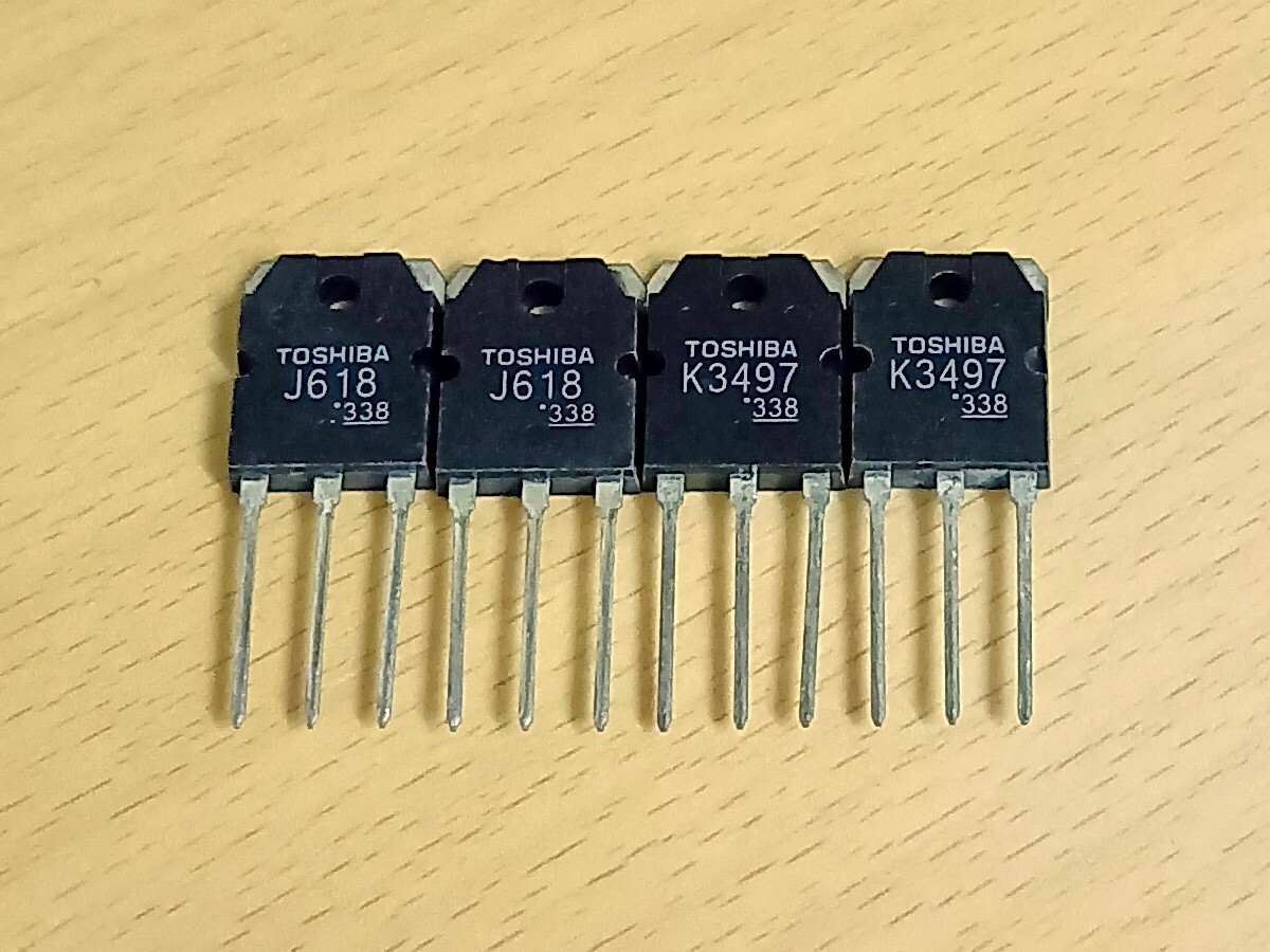 テレビ shinoshino7007 4 pcs TOSHIBA 2SK3497 2SJ618 powe MOSFET | eBay