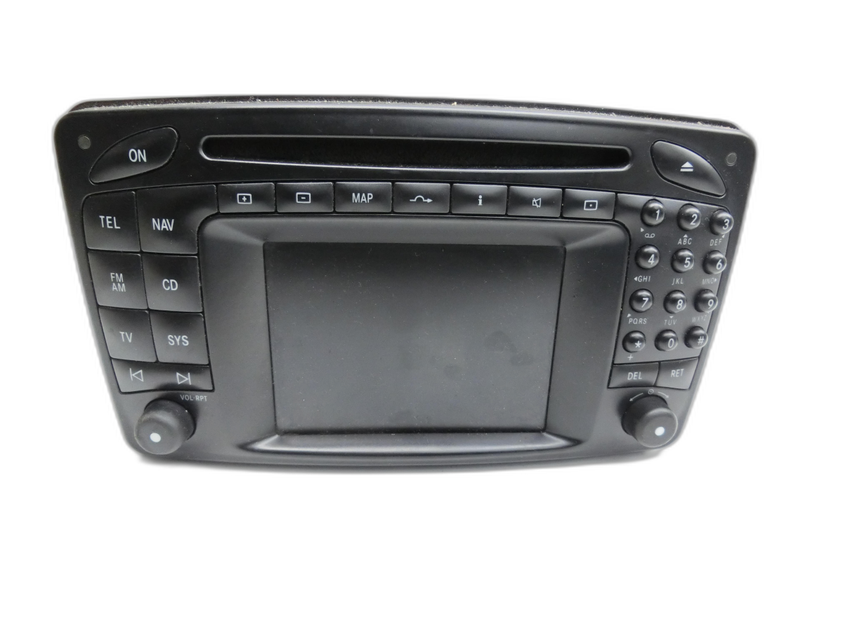 Système de navigation Navi Commande 2.0 e Unité tête Doppeldin pour Mercedes C209 CLK 320 05-09 - Bild 1