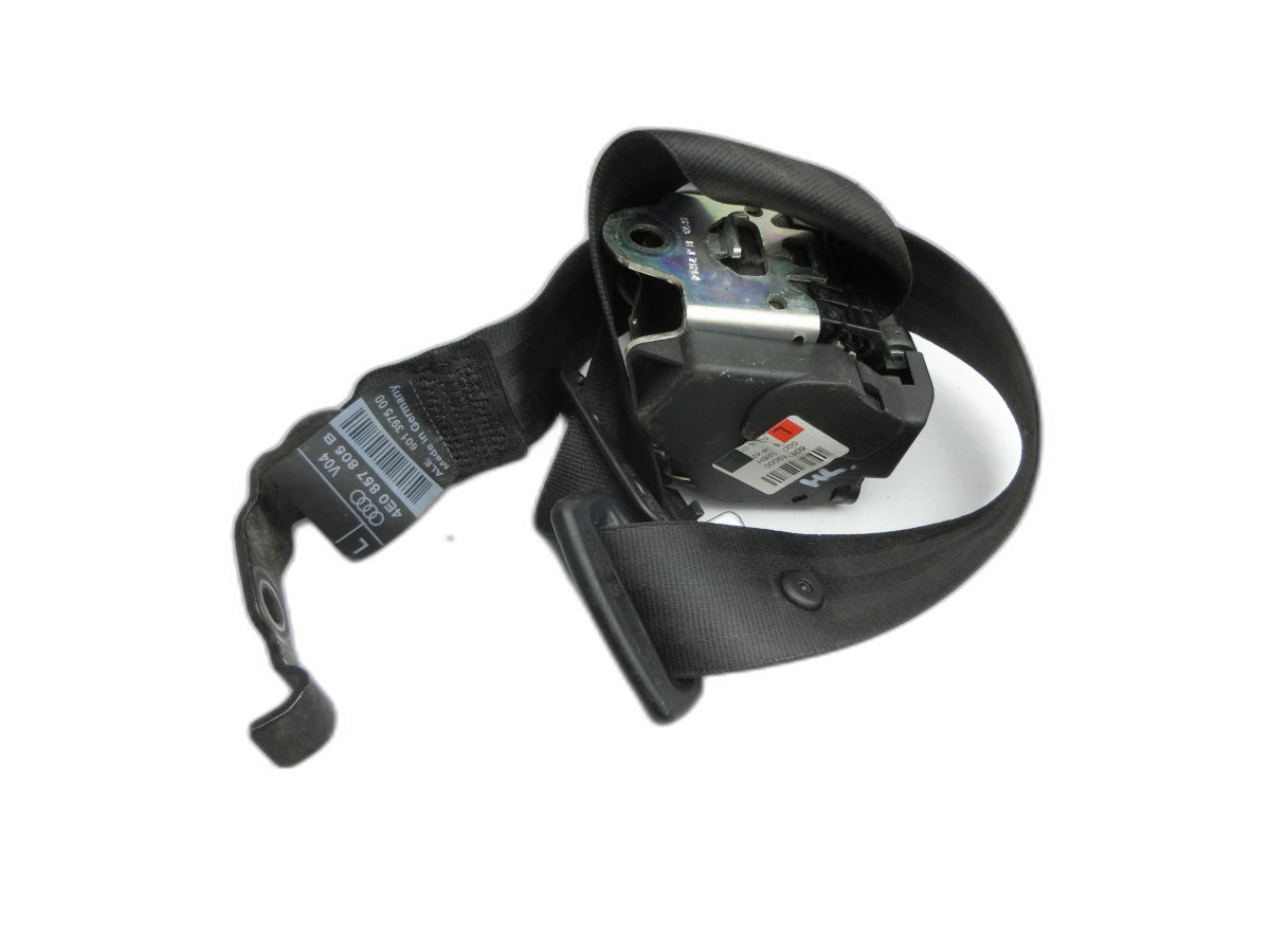 Cinturón de seguridad Negro izquierda posterior con Tensor para Audi A8 4E D3 05-07 - Bild 1