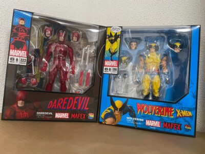 MEDICOM TOY MAFEX Wolverine No.096 & Daredevil No.223 Comic Ver. Action Figure