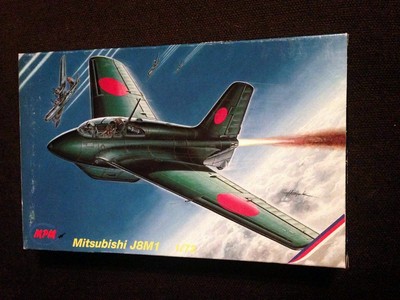 MPM 1/72 72037 Japanese Mitsubishi J8M1 Komet Jet fighter model kit photoetch