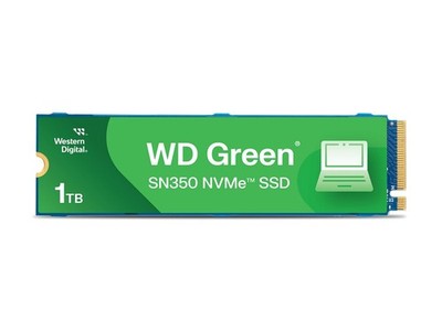 WD GREEN SN350 SSD 1 To M.2 2280 NVMe PCIe 3.0 x4 Disque Dur Interne