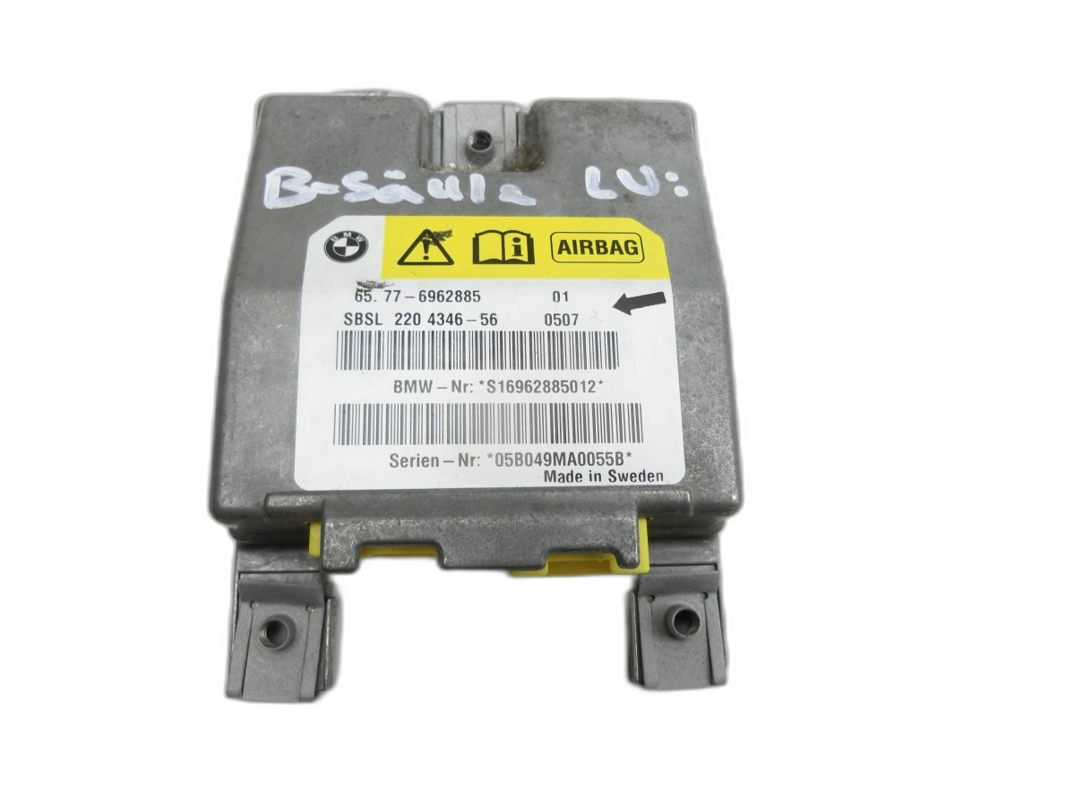 BMW E61 530d 04-07 Airbagsteuergerät Steuergerät für Airbag B-Säule Links Vorne  - Bild 1