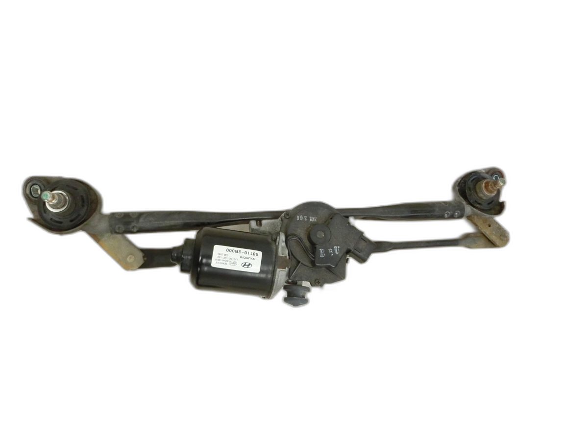 Hyundai Santa Fe II CM 06-12 Wischermotor m. Wischergestänge Vorne  - Bild 1