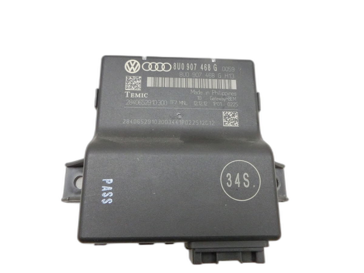 Control Unit ECU module Gateway BEM for Audi A1 8X 10-14 - Bild 1