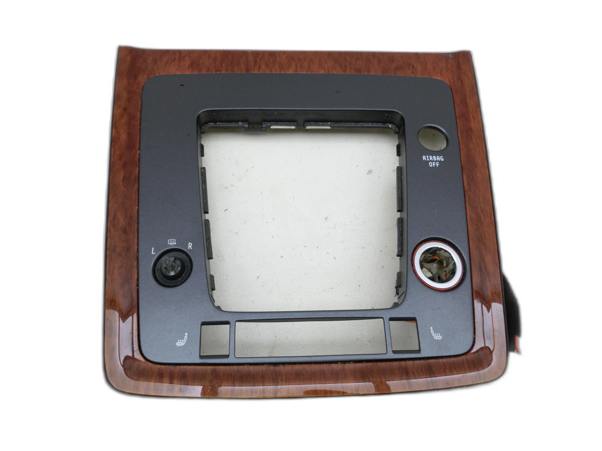 VW Phaeton 3D GP1 07-10 Abdeckung Rahmen für Schaltkulisse Einbaurahmen  - Bild 1