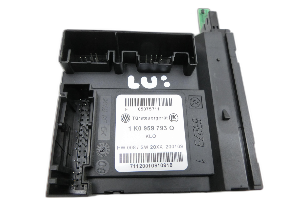 Skoda Octavia II 1Z 09-13 Steuergerät ECU Modul SG Türsteuergerät Links Vorne  - Bild 1