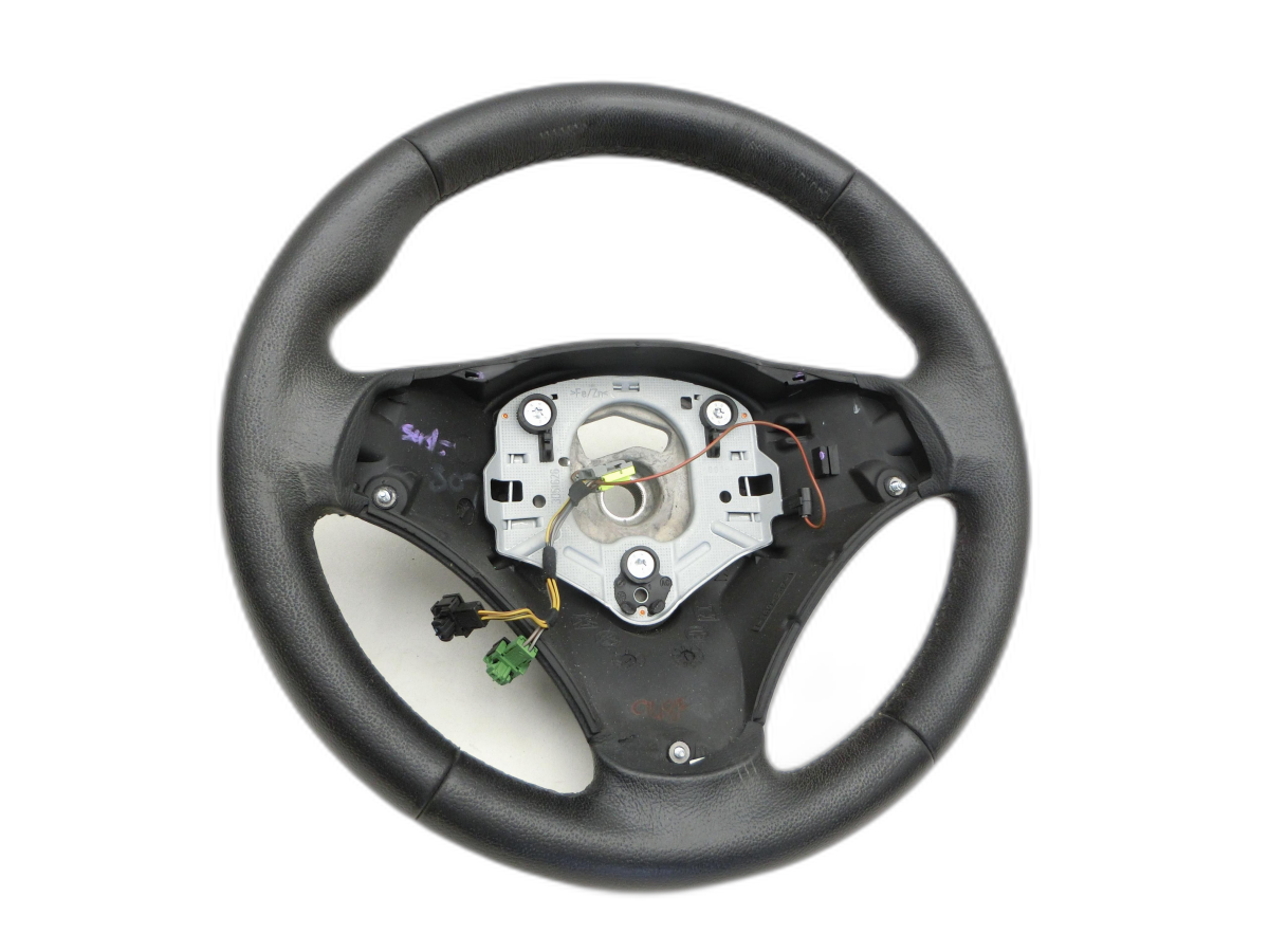 BMW X1 E84 X18D 09-12 Lenkrad ohne Airbag Leder  - Bild 1