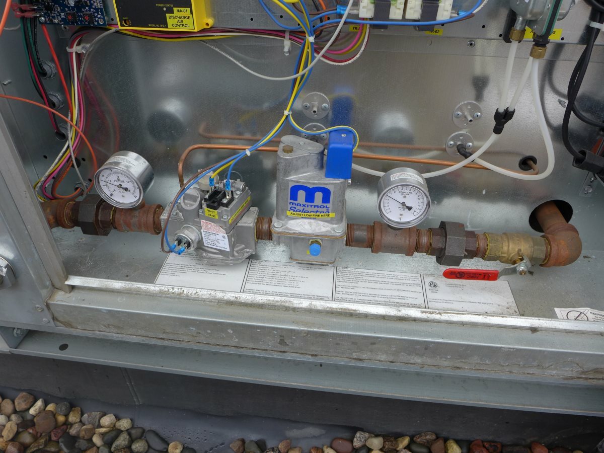 2013 Captive Aire A2-D.500-G15 Gas 4200 SCFM Heated Make Up Air, Hood Kitchen