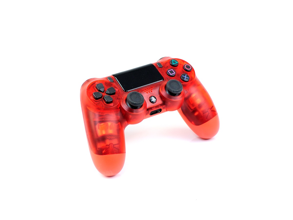 Sony PS4 - DualShock 4 Wireless Controller - Red Crystal Rot Zustand: gut