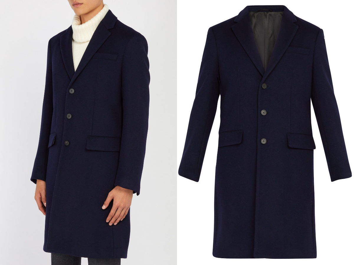 ジャケット・アウター blurhms WOOL CASHMERE BEAVER GREAT COAT