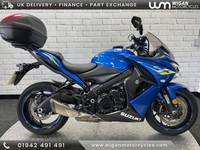 SUZUKI GSX-S1000F YAL9, 69 REG 10814 MILES, TOP CASE, NAV RAM MOUNT...