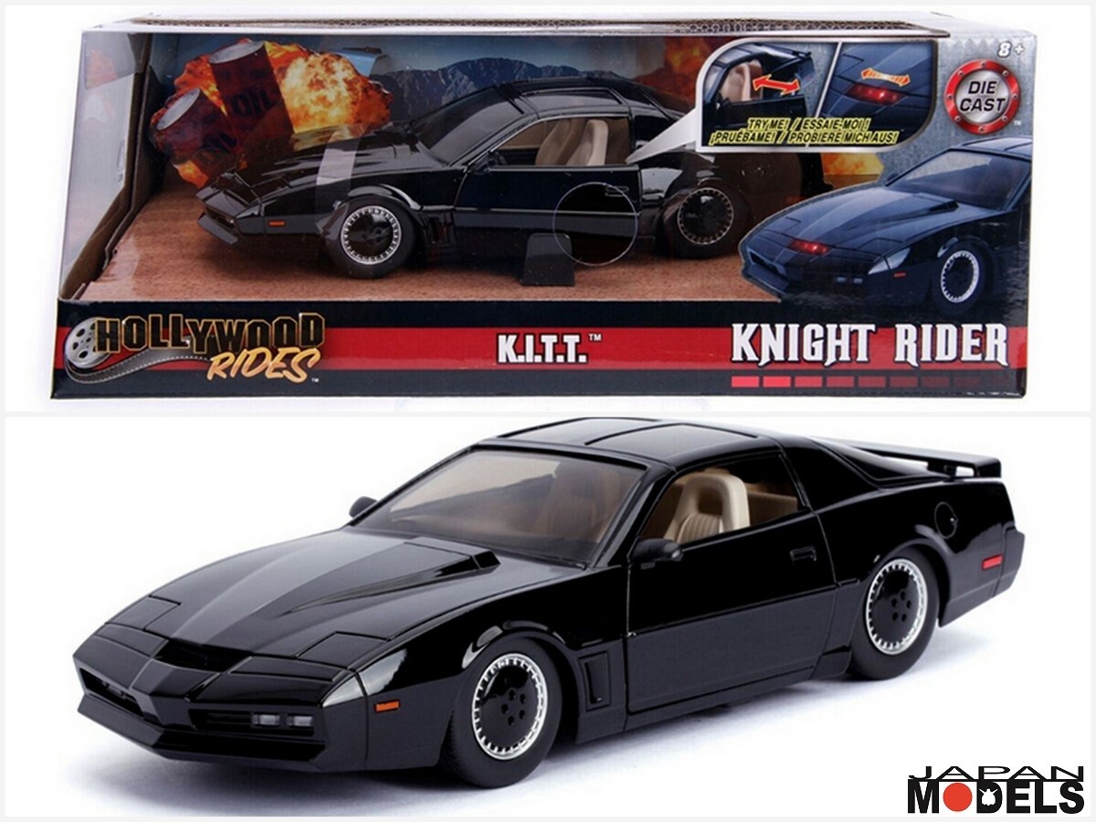 Jada K.I.T.T. Knight Rider ミニカー 1/24 Jada 1:24 Hollywood Rides Knight Rider KITT With Light