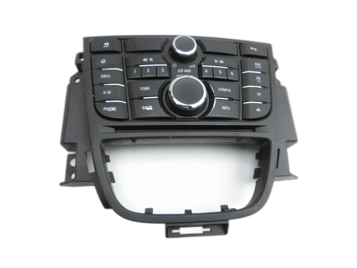 Opel Astra J 12-18 Radio Radiobedienteil Autoradio CD-Radio  - Bild 1