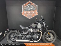 2024 24 Triumph Bonneville Bobber 1200 with 563 mile