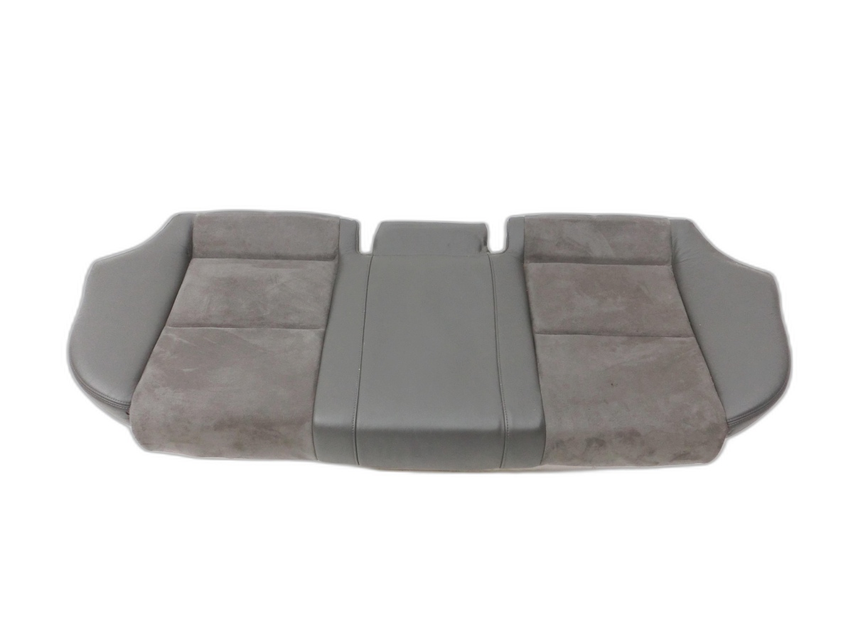 Audi A4 8E B6 00-04 Kombi Sitzbezug Sitzpolster für Rücksitzbank Hinten Swing Dunkelgrau Alcantara  - Bild 1