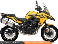 BENELLI TRK 502 X Choice of colours, 3 box Luggage is just £599 (Half Price)