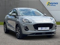 2023 Ford Puma Titanium 1.0L 125PS mHEV 6 Speed Solar Silver 1 OWNER, CAR PLAY
