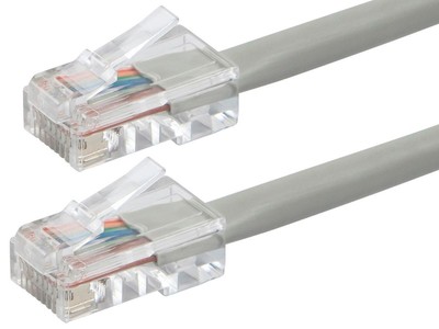 Monoprice Cat6 Ethernet Patch Cable - 10ft - Gray, RJ45, 550Mhz, UTP, 24AWG
