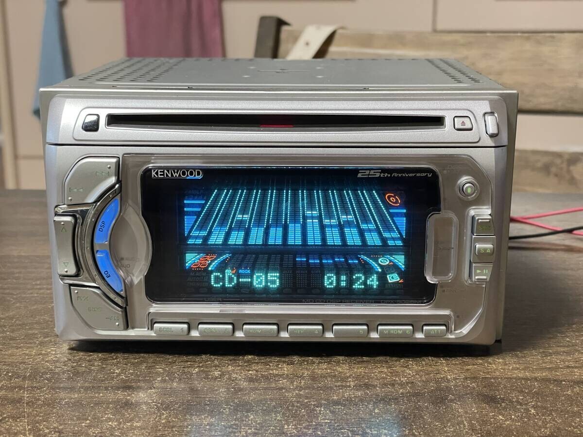 KENWOOD DPX-5025M 25thアニバサリー ケンウッド ジャンク KENWOOD DPX-5025M MD CD Player Car Stereo | eBay