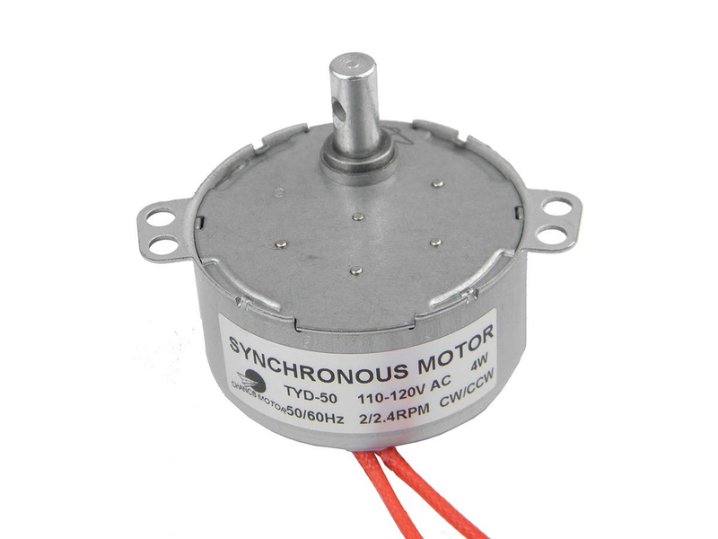 Synchronous Motor TYD-50 110V for Rotisserie Grill Oven 2-2.4RPM CW CCW