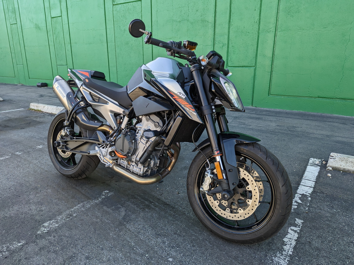 Owner 2019 KTM 790 Duke Sport Motorcycle 100 Miles 799cc