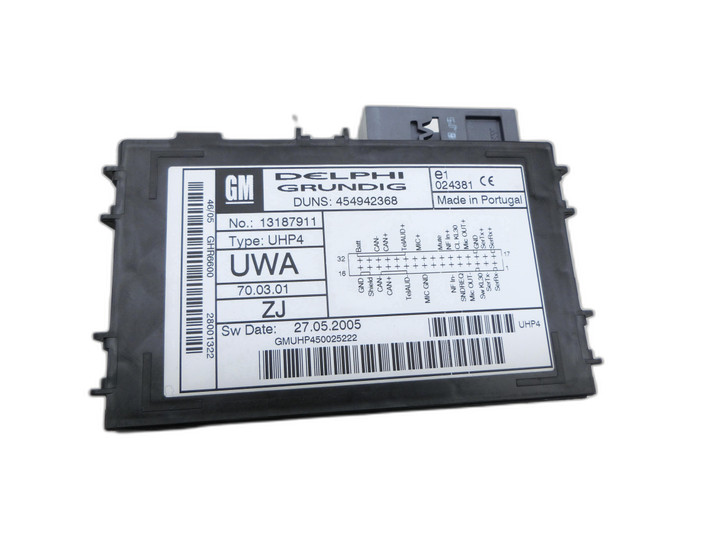 Opel Signum Vectra C 05-08 Bluetooth Freisprecheinrichtung Steuergerät UWA UHP4  - Bild 1