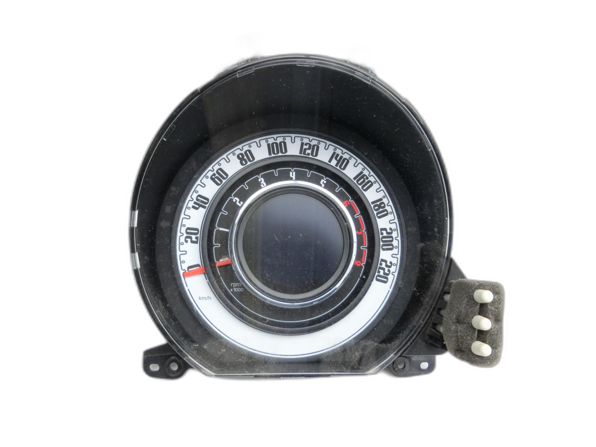 Fiat 500 312 09-15 0,9 63KW Kombiinstrument Tacho  - Bild 1