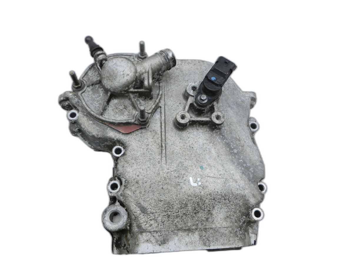 Jeep Grand Cherokee WK2 10-13 CRD 3,0 177KW Platte für Motor Stirnplatte Gehäuse Motorblock Links - Bild 1