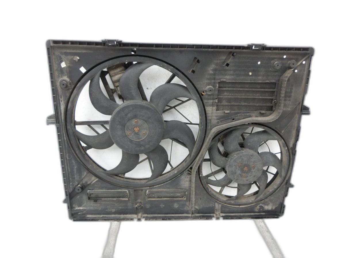 VW Touareg 7L 06-10 TDI 2,5 120KW Elektrolüfter Lüfter Ventilator f. Kühler  - Bild 1
