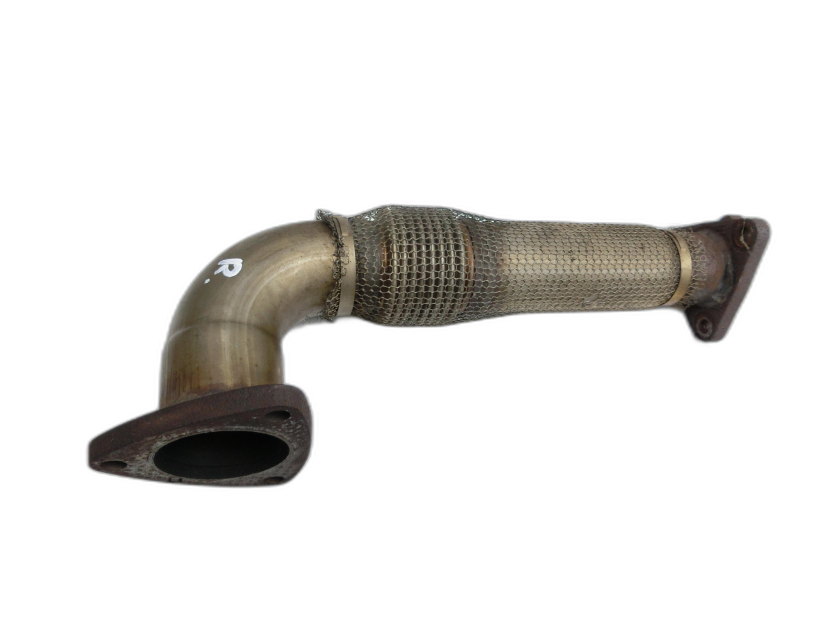 Audi A6 4F C6 05-08 TDI 3,0 165KW Abgasleitung AGR Rohr Leitung Flexrohr Rechts  - Bild 1