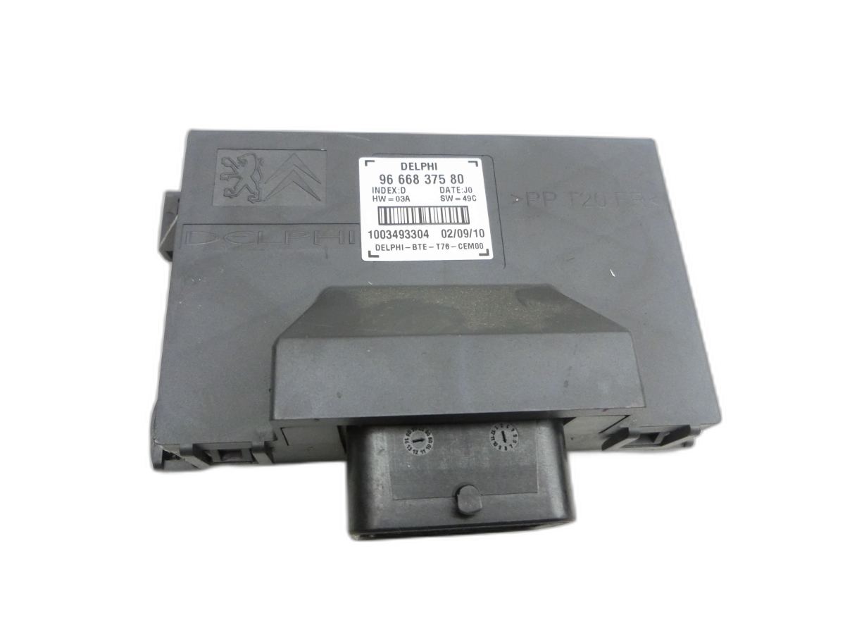 Control Unit ECU module for Folding Top Peugeot 308 I CC T7 07-11 - Bild 1