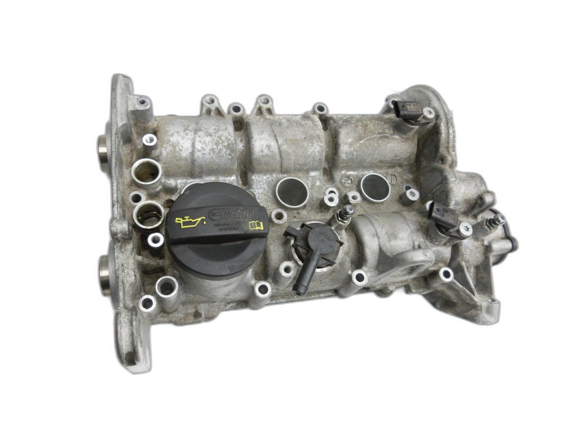 Audi A1 8X 15-18 TFSi 1,0 70KW CHZB Ventildeckel Zylinderkopfhaube mit Nockenwellen  - Bild 1