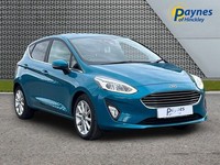 2018 Ford Fiesta 5 Door Titanium 1.0L 125ps 6 Speed in Blue Wave FSH 