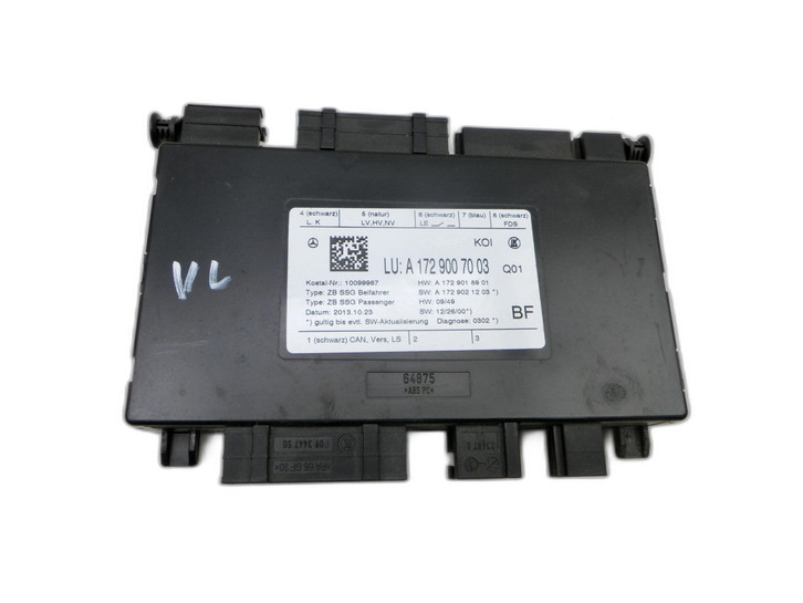 Mercedes CLS 250 C218 11-14 SG ECU Steuergerät Modul für ZB SSG Links Vorne  - Bild 1