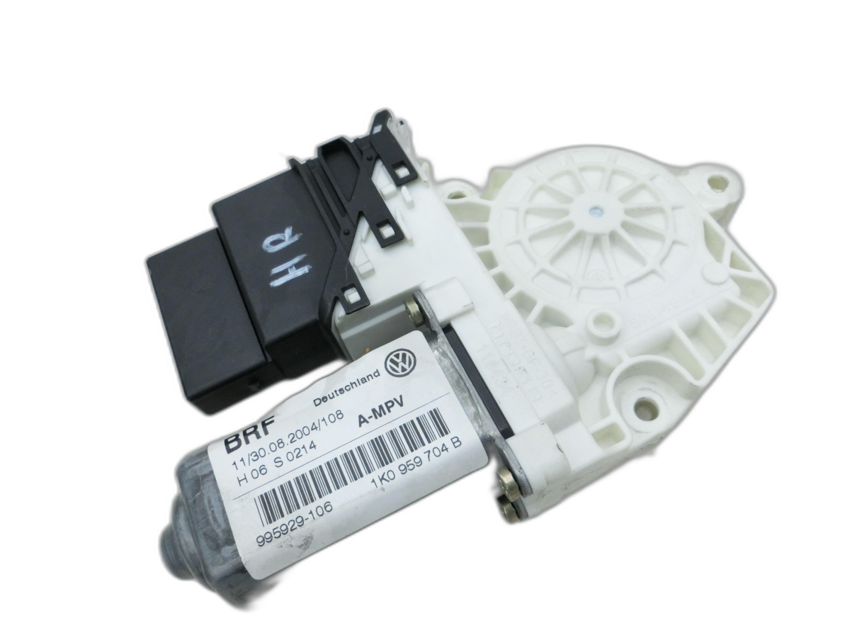 VW Touran 1T 03-06  Fensterhebermotor mit Fensterheber Rechts Hinten  - Bild 1