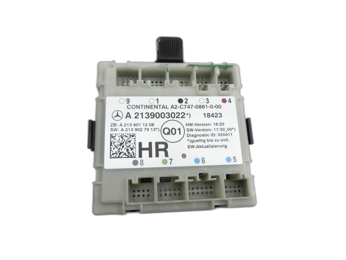 Centralina / Apparecchio controllo ECU modulo Unità di porta Dx posteriore per Mercedes W213 E200 16-20 - Bild 1