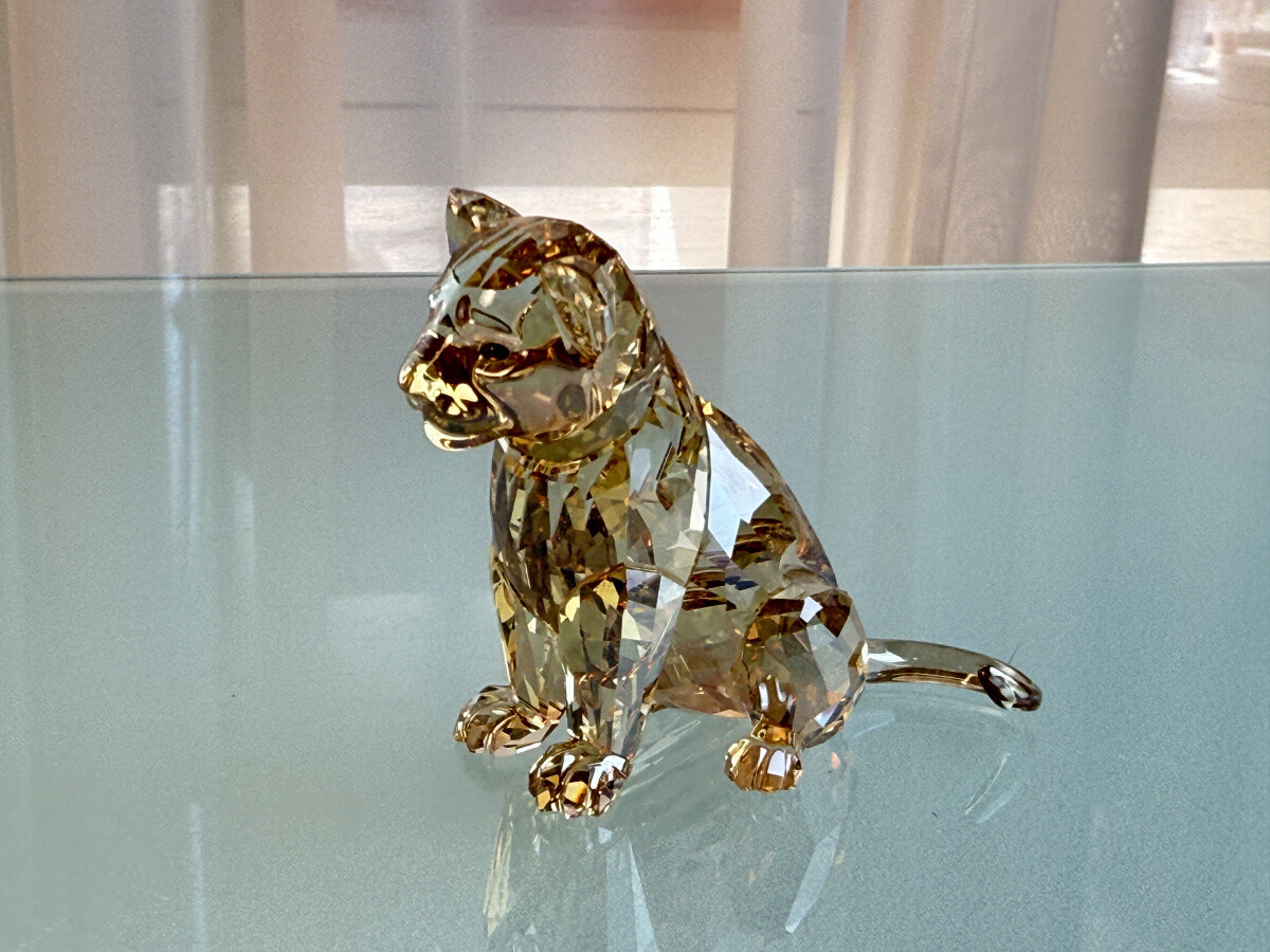 SWAROVSKI アフリカンワイルドライフ ヒョウ 豹　廃盤品　正規品 $_57.JPG