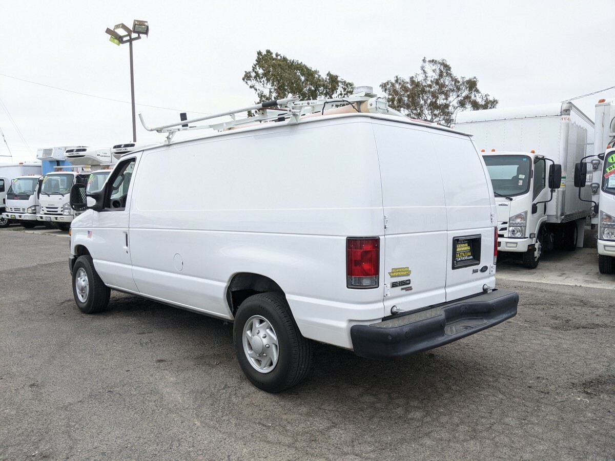 2011 Ford E250 Cargo Van With Roof Rack Propane A38003 Used Ford E