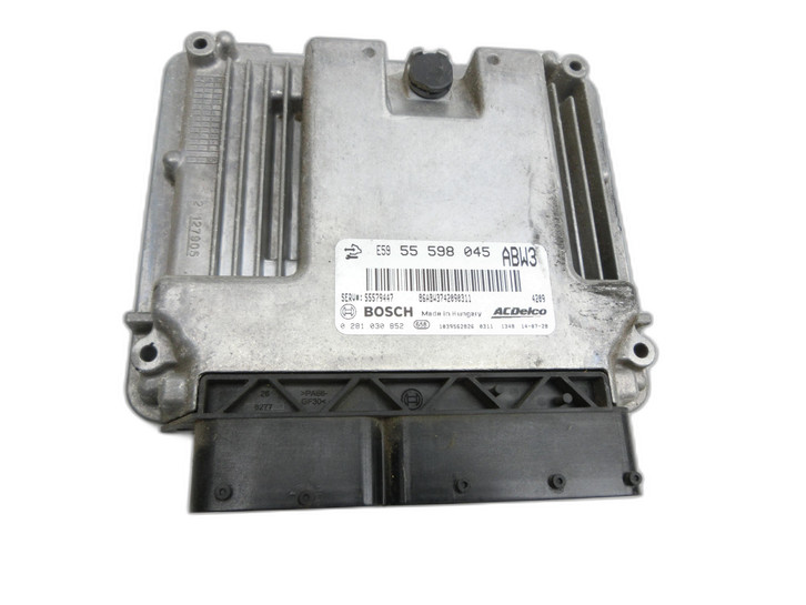 Opel Astra J 12-18 CDTi 2,0 121KW Steuergerät ECU für Motor Motorsteuergerät  - Bild 1
