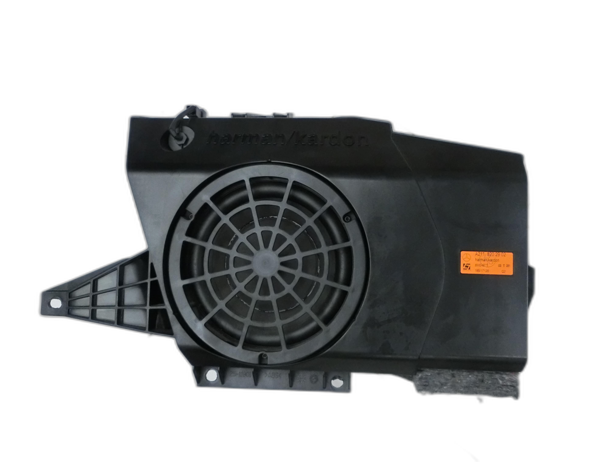 Mercedes S211 W211 E270 02-06 Lautsprecher Subwoofer Bass Box Hinten Orig. Harman Kardon Logic7  - Bild 1