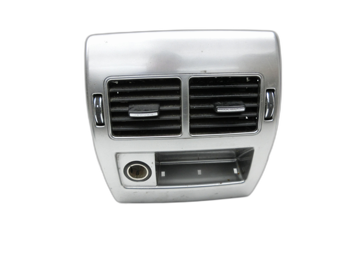 Jaguar XF X250 11-15 Luftdusche Luftdüse Mitte Hinten mit Zigarettenanzünder  - Bild 1