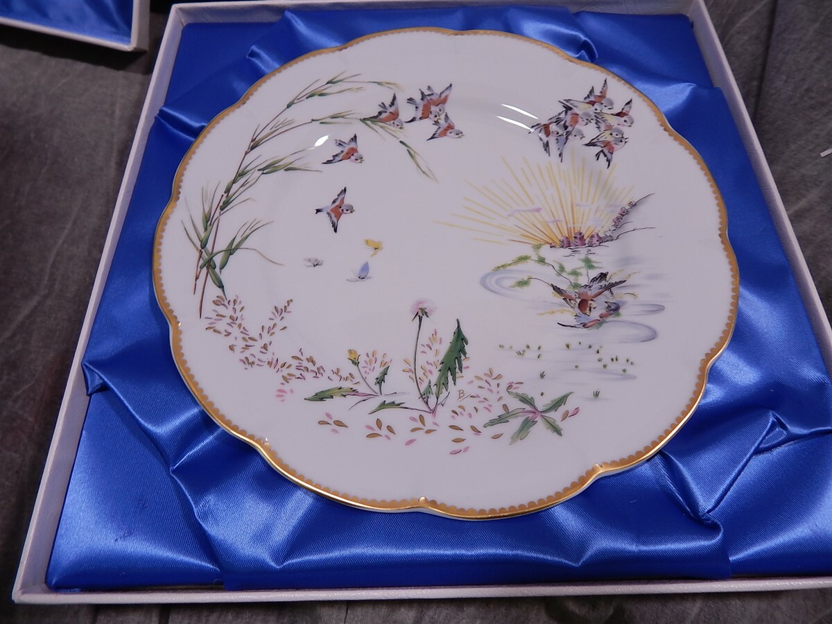 Theatre des Saisons by Felix Bracquemond Haviland Limoges Plate SET