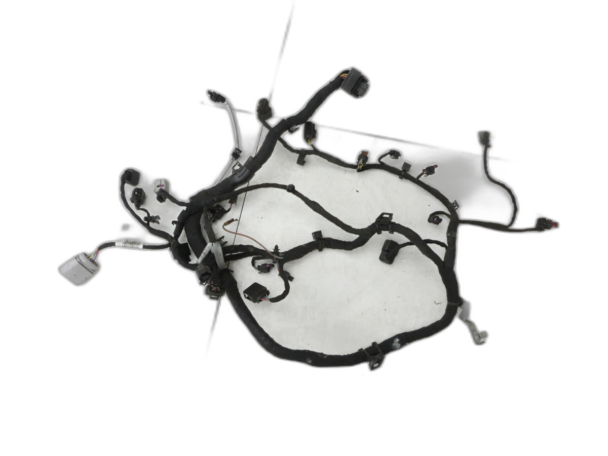 Audi A1 8X 15-18 TFSi 1,0 70KW Kabelbaum Motorkabelbaum Leitungssatz für Motor  - Bild 1