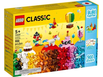 LEGO CLASSIC: Creative Party Box #11029 900 Pieces 2023 New Sealed