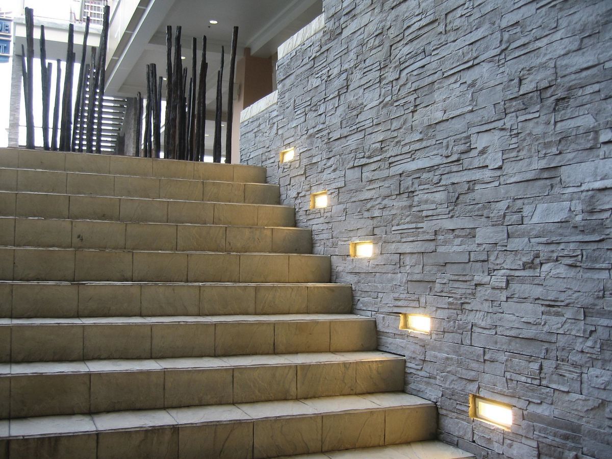 IP68 LED Bricklight Outdoor Wall Light Pathway Step Light Warm White/Blue/White eBay