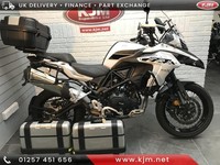 BENELLI TRK 502 E5, 2024/74, JUST 1799 MILES FINISHED IN WHITE
