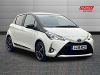 2018 Toyota Yaris 1.5 Hybrid Red Bi-tone 5dr CVT Hatchback PETROL/ELECTRIC Autom