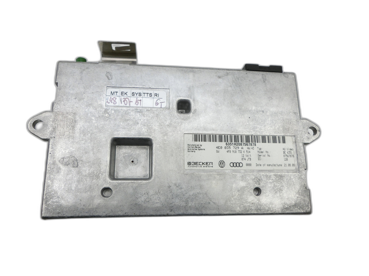 Appareil de commande Boîtier d’interface MMI Vidéo BE6387 pour Audi A6 4F C6 qu 04-08 - Bild 1